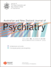 AUSTRALIAN AND NEW ZEALAND JOURNAL OF PSYCHIATRY雜志封面